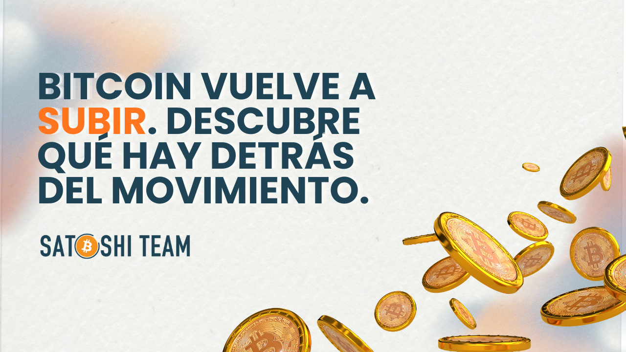 Bitcoin recupera fuerza: ¿Qué está impulsando el mercado?