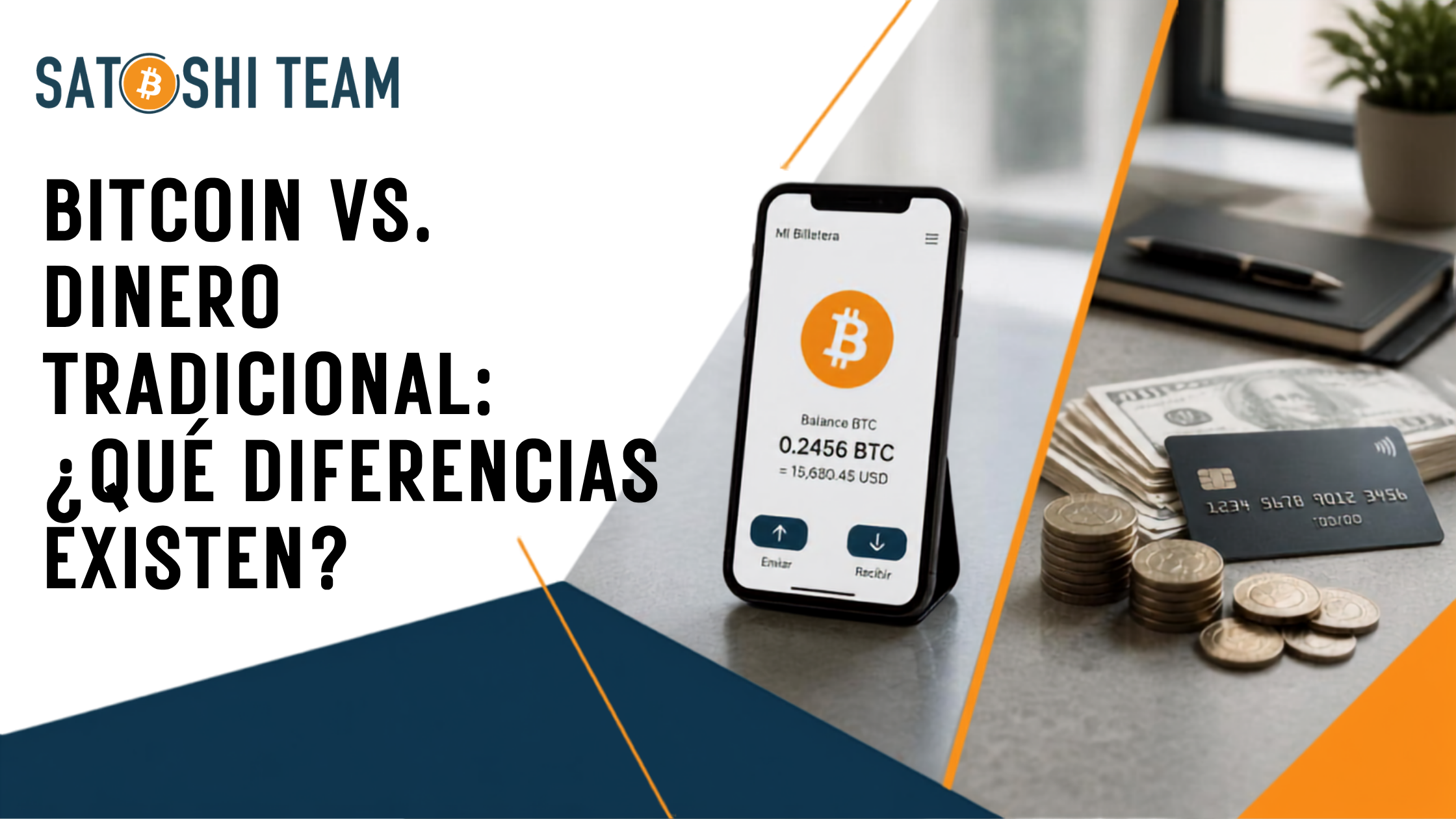Bitcoin vs. dinero tradicional: ¿qué diferencias existen?