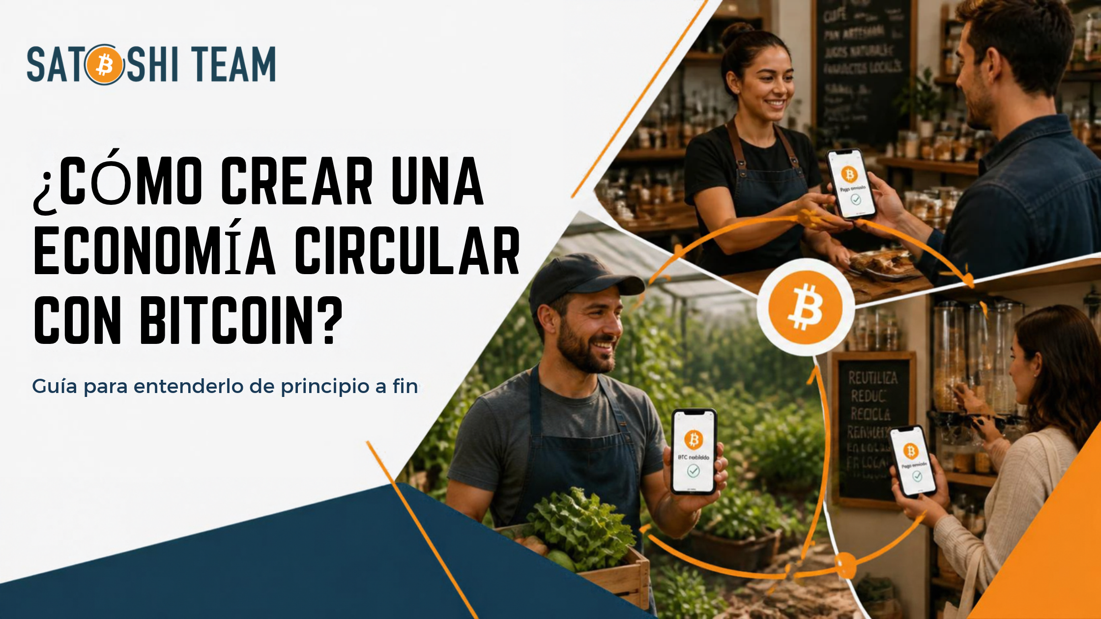🟠 ¿Cómo crear una economía circular con Bitcoin? Guía para entenderlo de principio a fin
