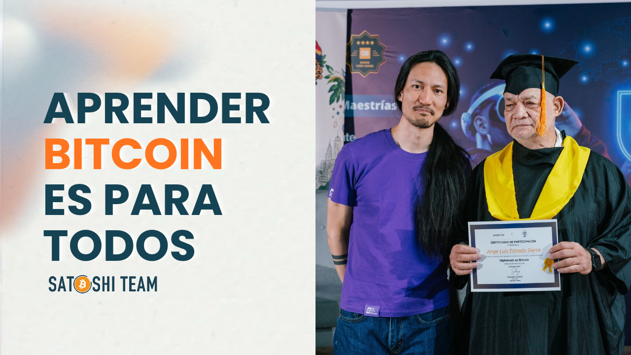 Nunca es tarde para aprender Bitcoin: así se vivió una graduación muy especial en Colombia