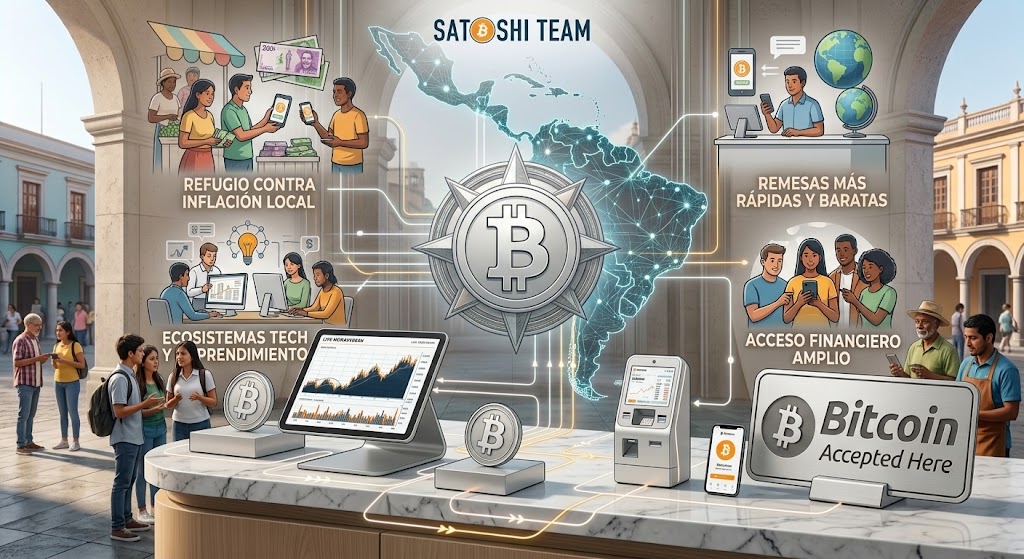 🌎 ¿Por qué Bitcoin está creciendo en Latinoamérica?