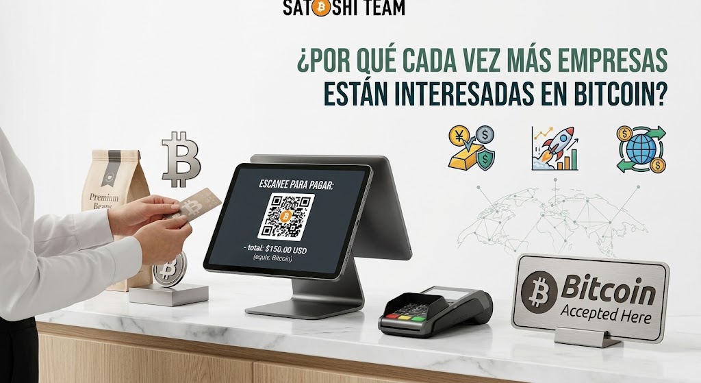 💼 ¿Por qué cada vez más empresas están interesadas en Bitcoin?